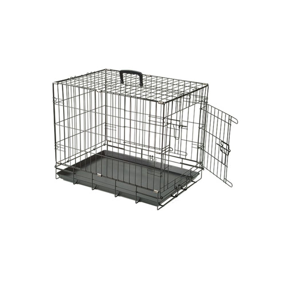 Crate Folding Canine Care 95x57x62cm