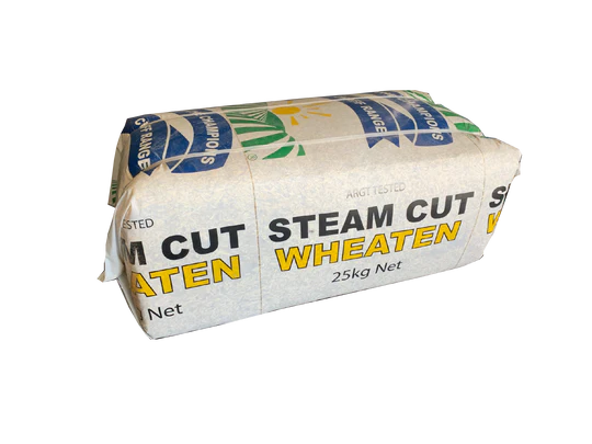 Western Hay Chaff Compressed Plastic Cube Wheaten