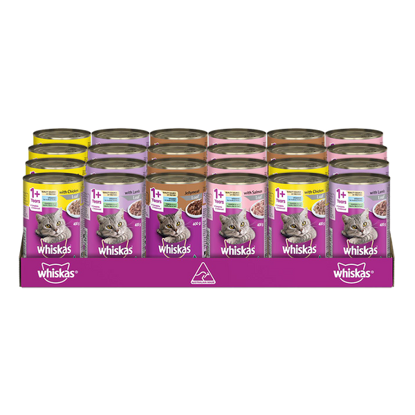 Whiskas 400g Mixed Carton X24