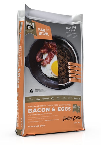MFM Dog Bacon And Eggs 14kg - Orange