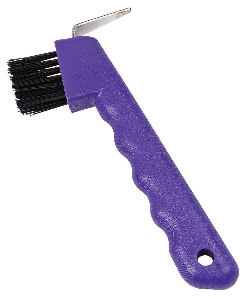 Hoof Pick &amp; Brush Deluxe Purple