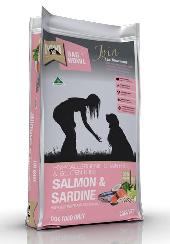 MFM Dog Salmon And Sardine Grain Free 20kg - Pink
