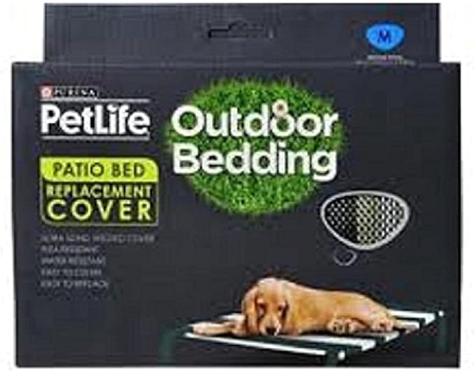 Pet Life Dog Bed Outdoor Patio Shadecloth Medium Replacement Cover