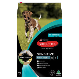 Supercoat Sensitive Fish 15kg