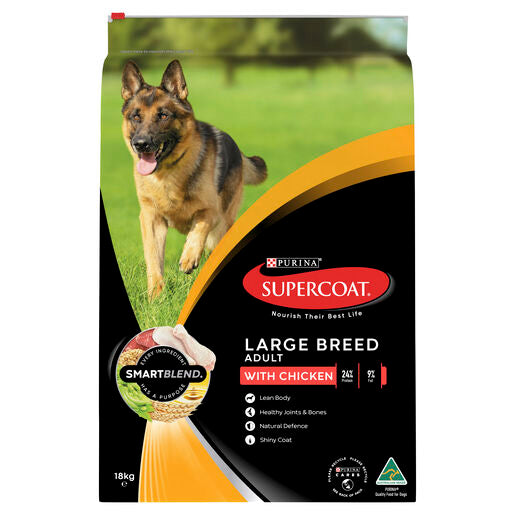 Supercoat Adult Dog Large Breed Chicken 18kg