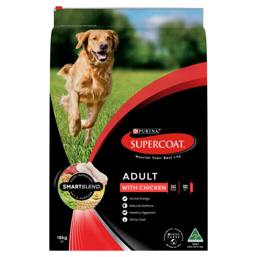 Supercoat Adult Dog Chicken 18kg