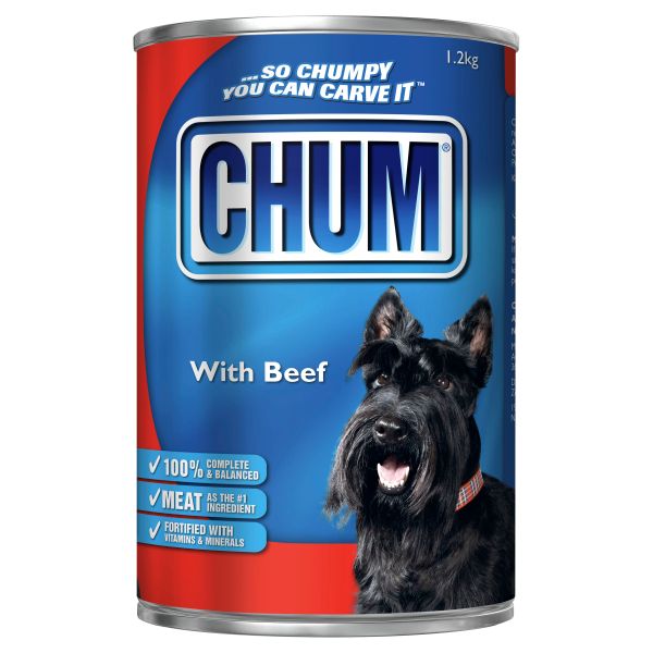 Chum 1.2kg Beef X 12