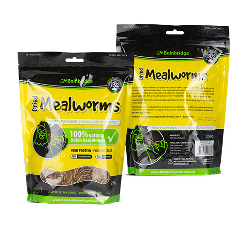 Dried Meal Worms 250gm