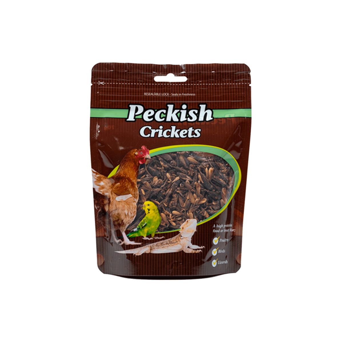 Peckish Dried Crickets 70g