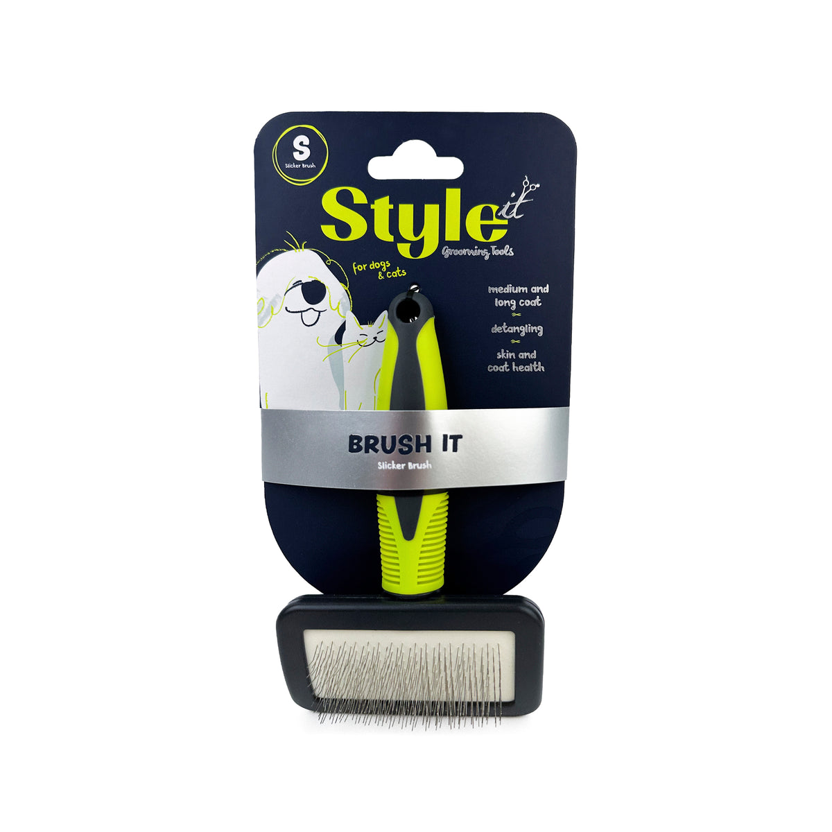 Dog Brush Styleit Slicker Small