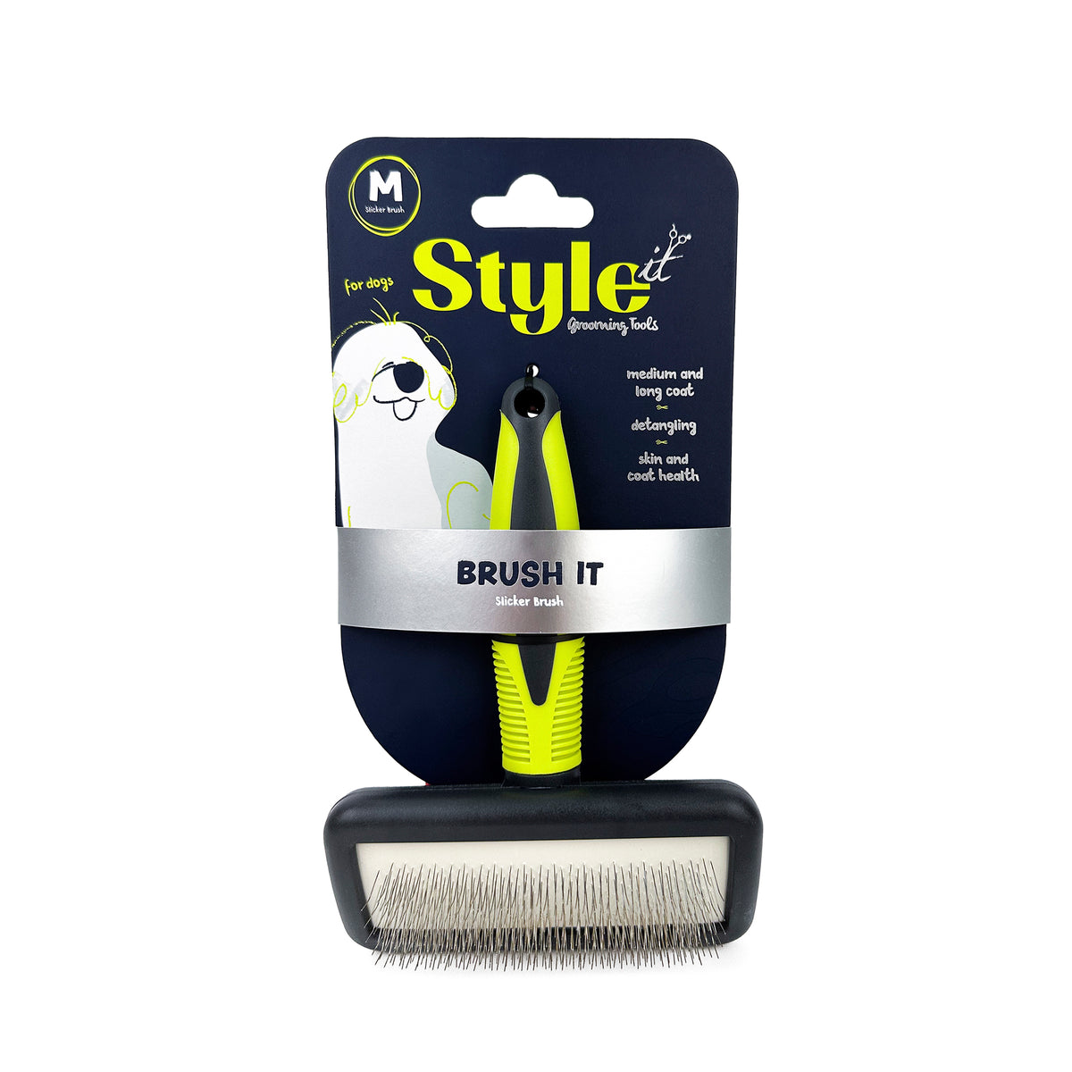 Dog Brush Styleit Slicker Medium