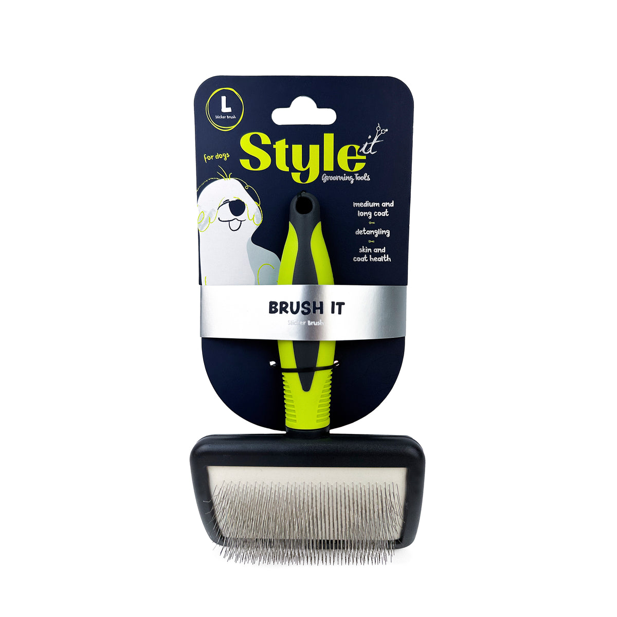 Dog Brush Styleit Slicker Large