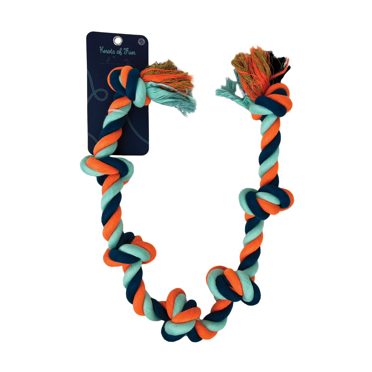 Canine Care Dog Toy Rope Tug 7 Knot