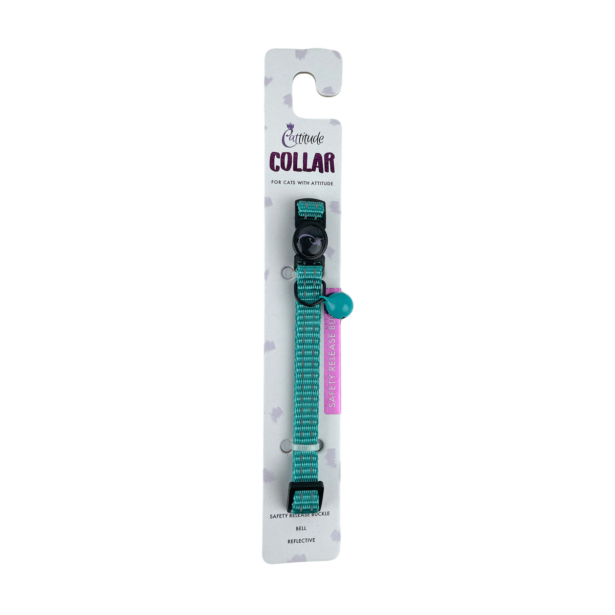 Cat Collar Cattitude Classic Turquoise