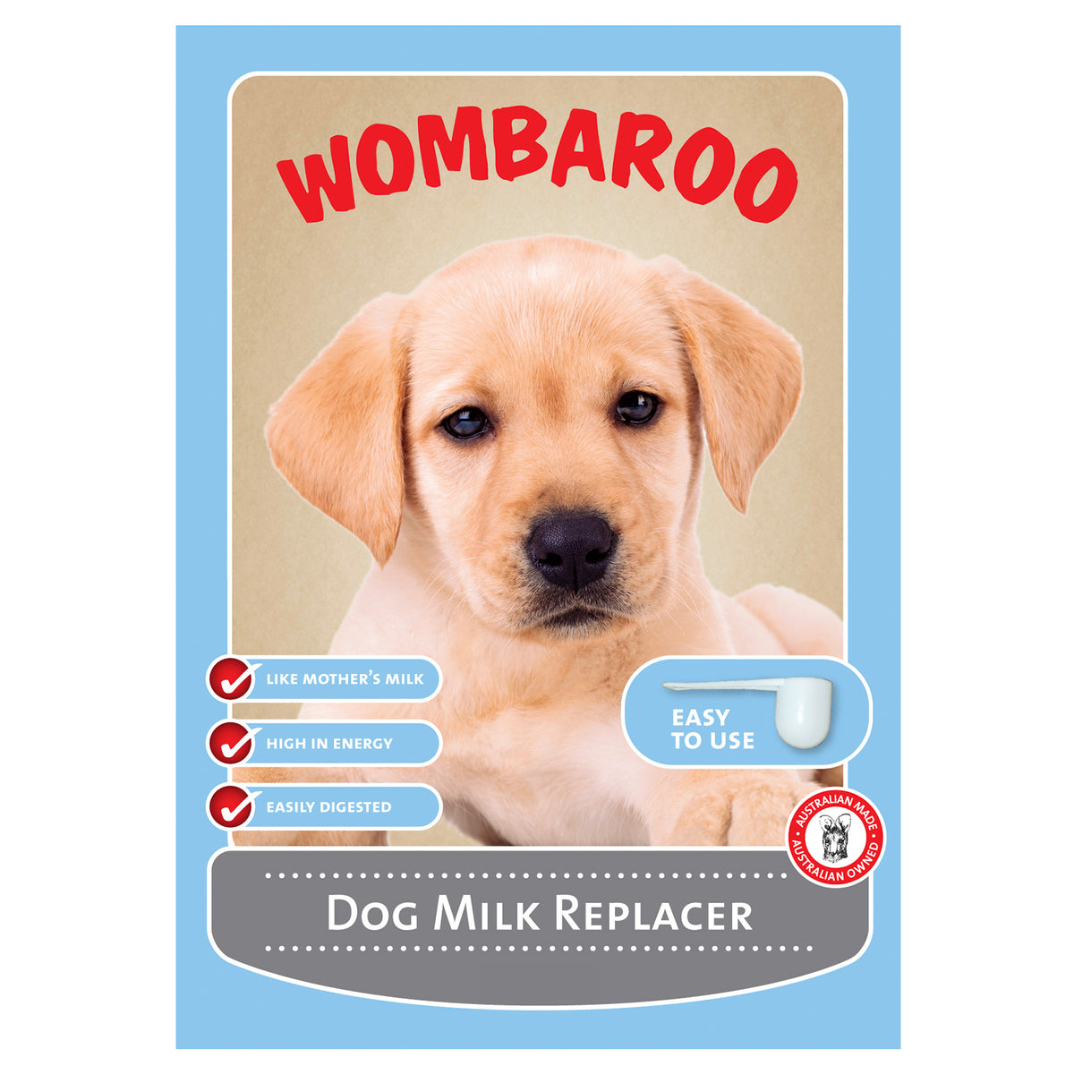 Wombaroo Dog Milk Replacer 1kg Net