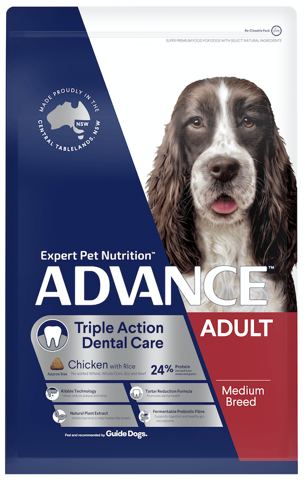 Advance Dog Dental Care Large Breed Chicken 13kg