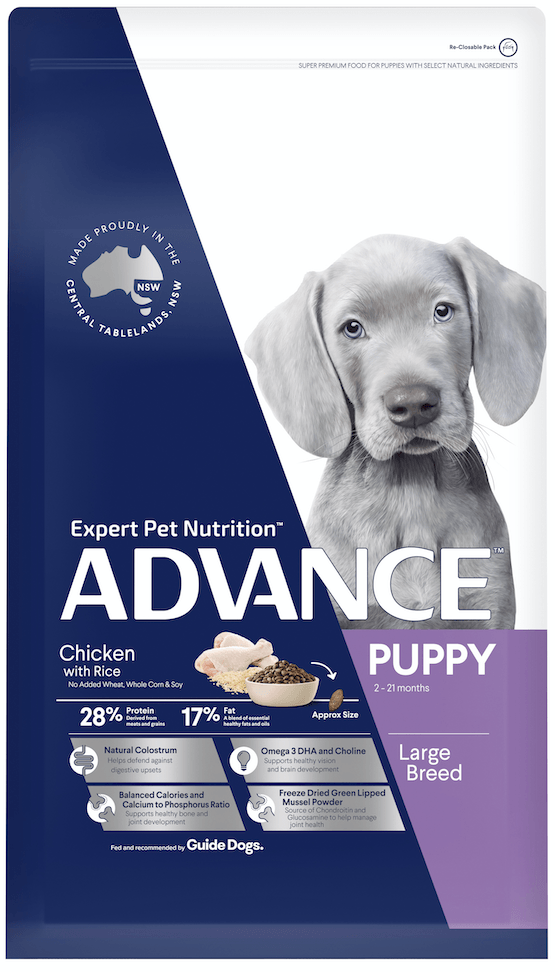 Advance Dog Puppy Growth Large Breed Chicken 15kg