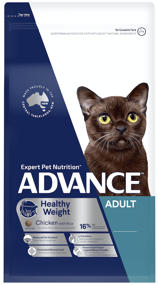 Advance Cat Healthy Weight Chicken &amp; Rice 2kg