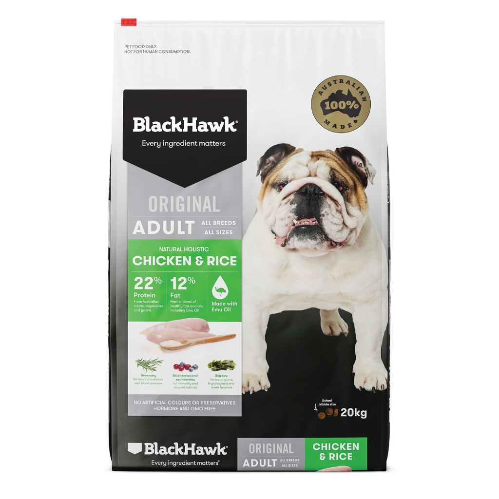 Black Hawk Dog Adult Chicken Rice 3kg