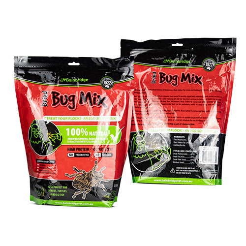 Dried Meal Worms & Bugs 750gm