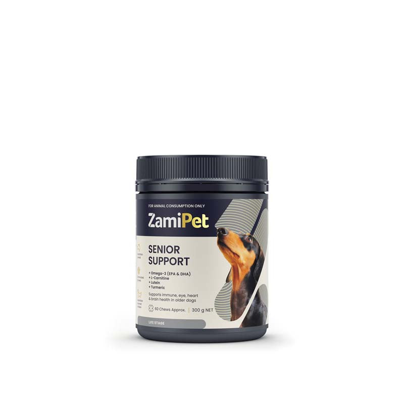 Zamipet Dog Senior Support 300g 60 Chews