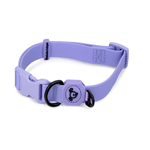 Dog Collar Waterproof - Large 45-68cm - Lavender Purple