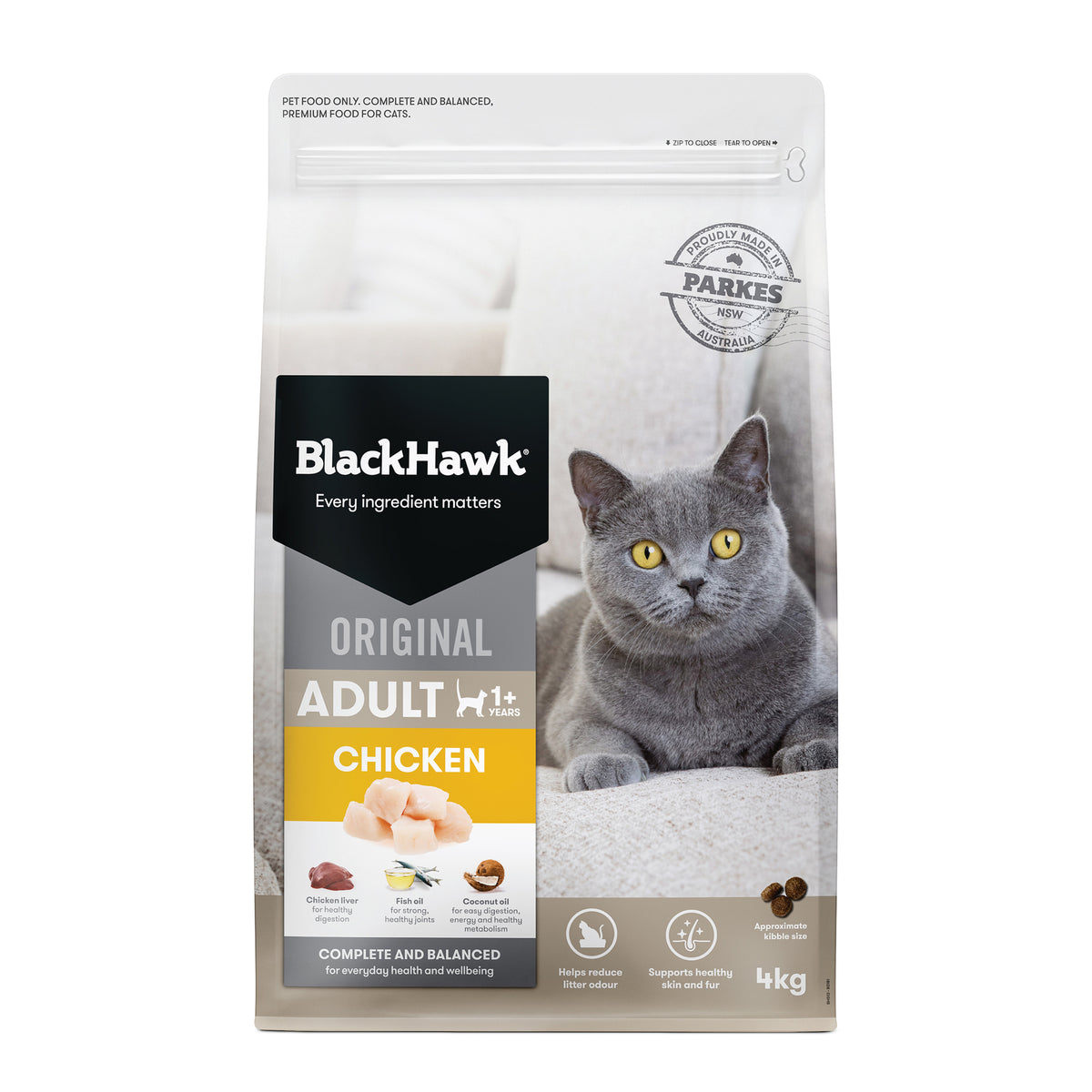 Black Hawk Cat Chicken 4KG