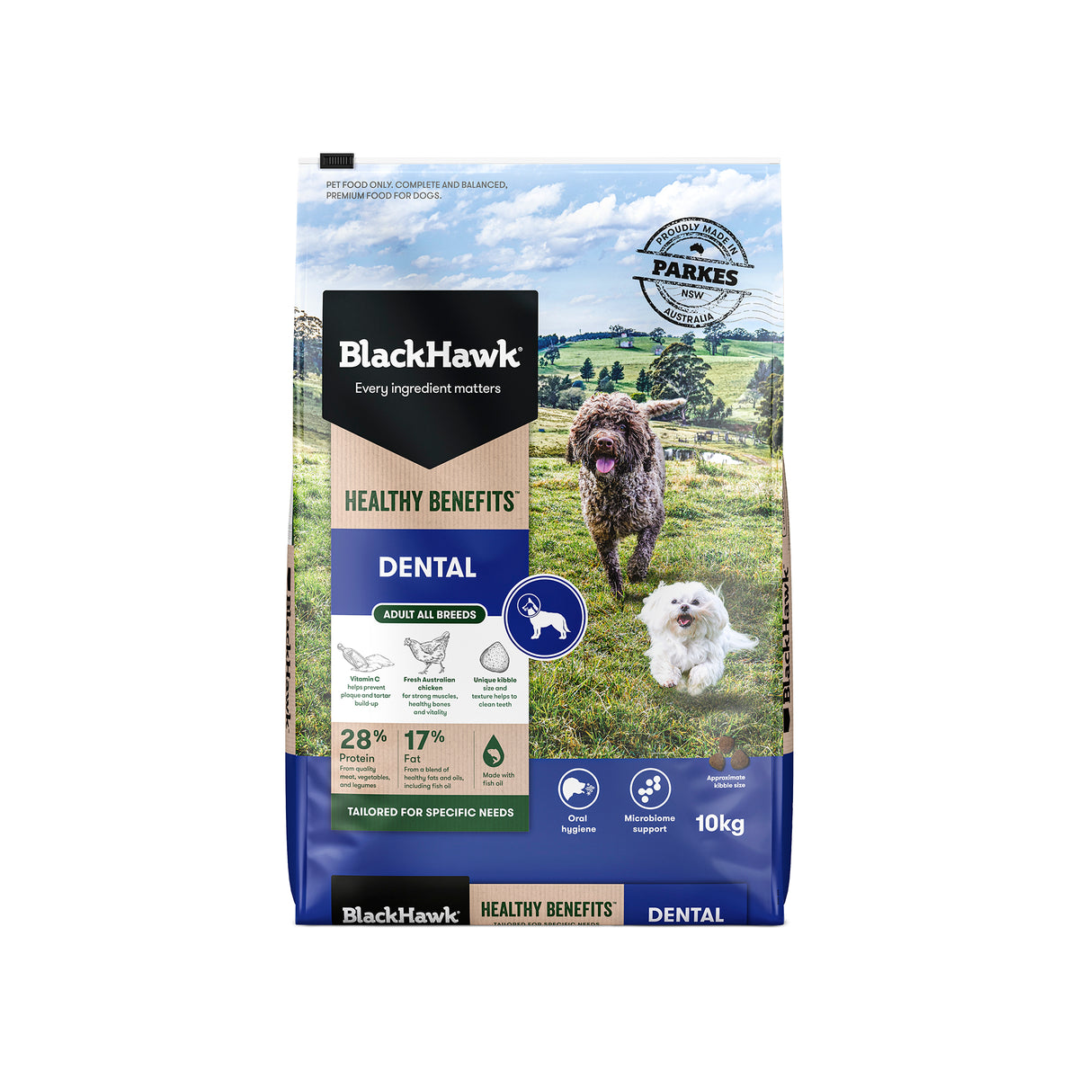 Black Hawk Healthy Benefits Dog Dental 10kg