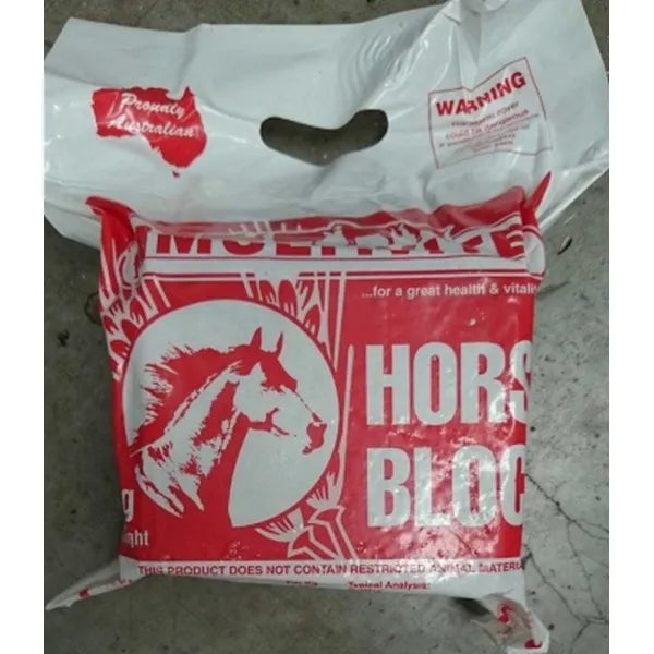 Multivite Horse Block Red