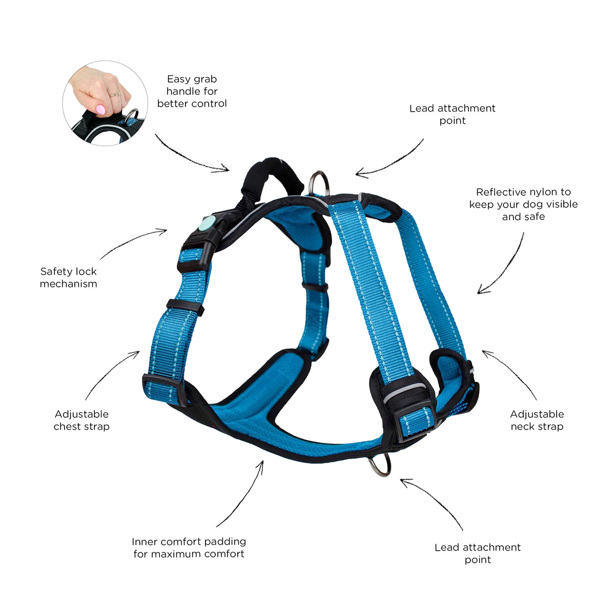 Harness Dog Huskimo Ultimate Bells Beach SML