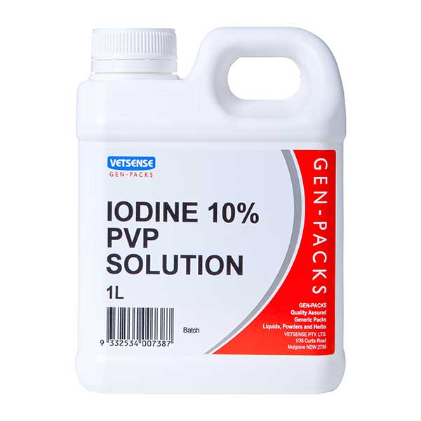 Vetsense Pvp Iodine Solution 5L