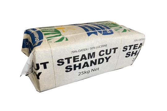 Western Hay Chaff Compressed Plastic Cube Shandy