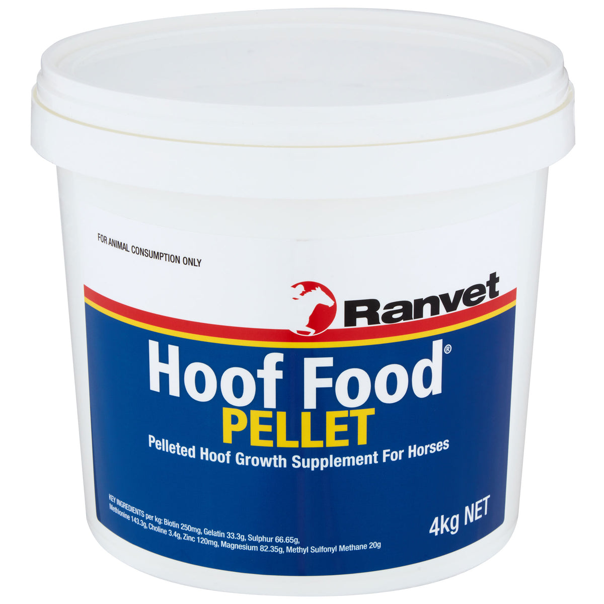 Ranvet Hoof Food PELLET 4kg