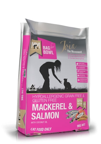Meals For Meows Cat Mack And Salmon 9kg - Hot Pink