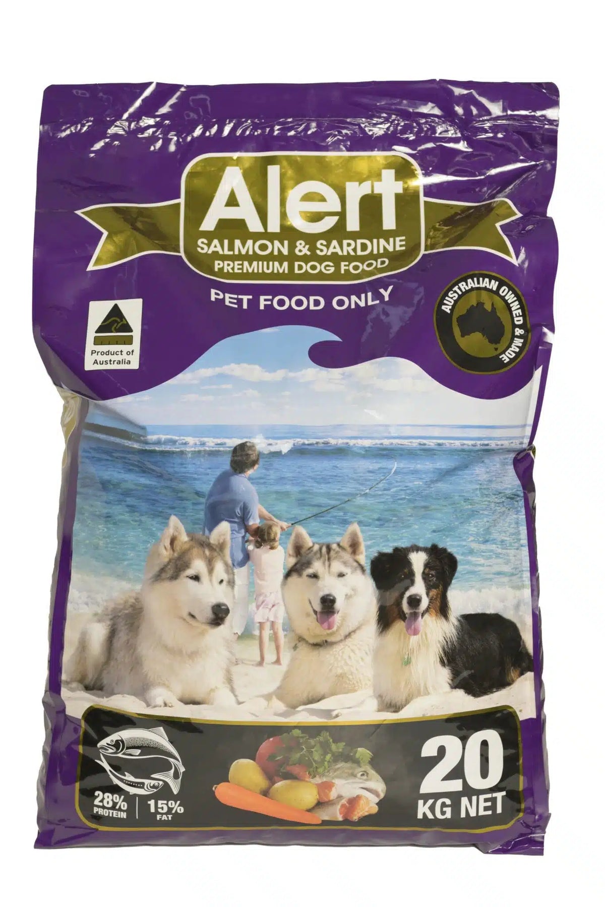 Alert Dog Salmon &amp; Sardine 20kg