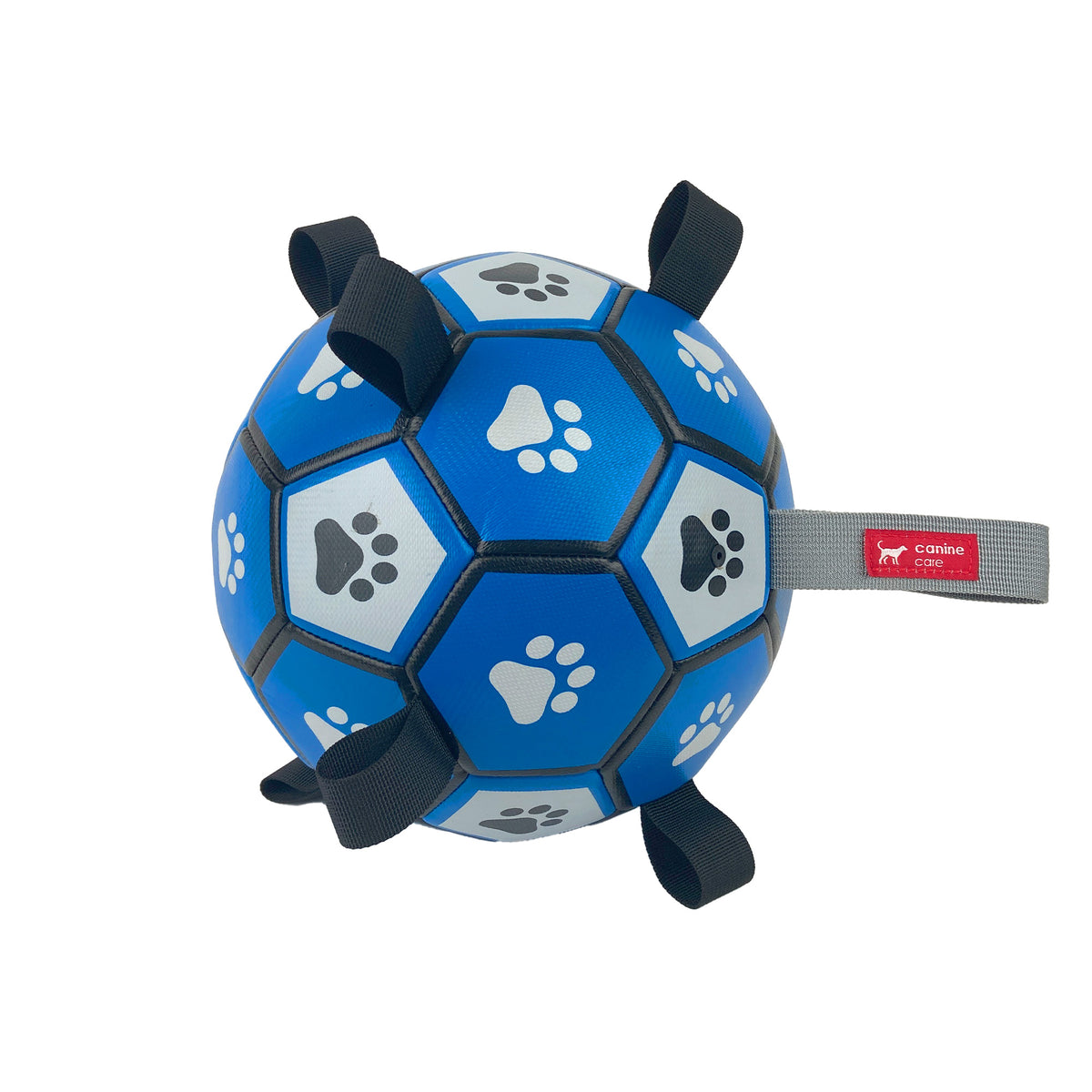 Canine care Soccer Ball with Tabs Medium