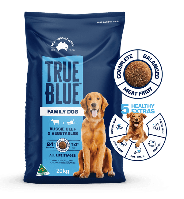 True Blue Family Dog Beef and Veg (Blue) 20KG