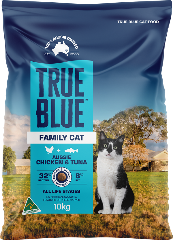 True Blue Chicken and Tuna Cat (Blue) 10Kg