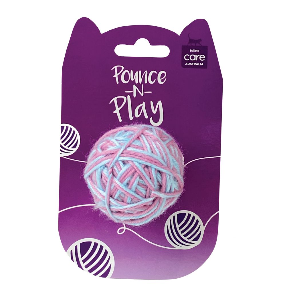 Feline Care Cat Toy Ball Of Yarn