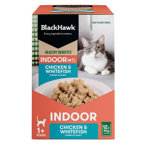 Black Hawk Cat Adult Indoor Chicken 2kg