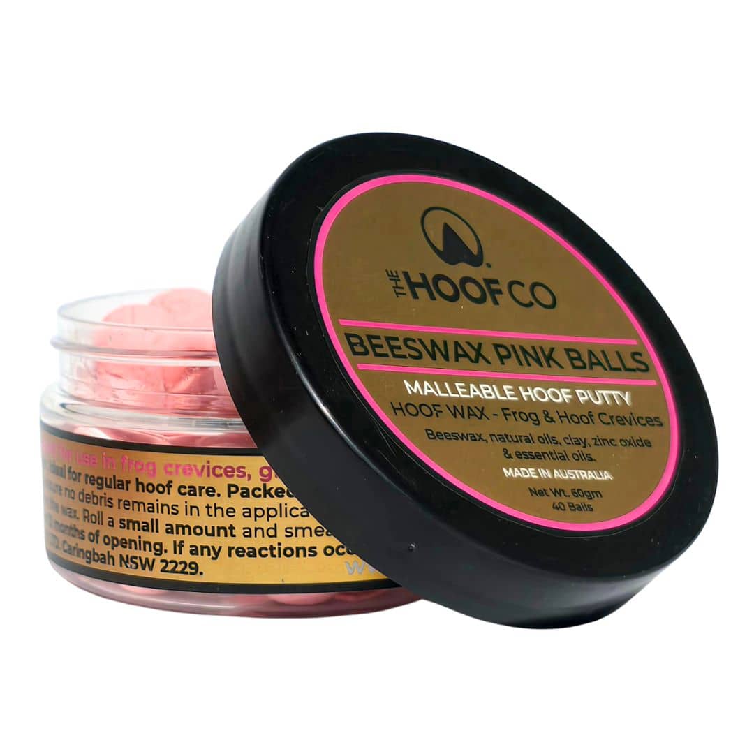 Beeswax PINK Balls x 40