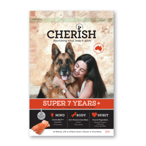 Cherish Dog Super 7 Years+ 8KG