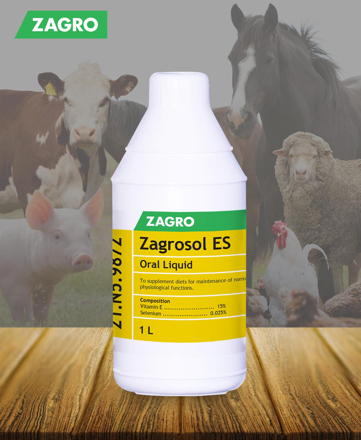 Zagro Zagrosol Es Vitamin E &amp; Selenium