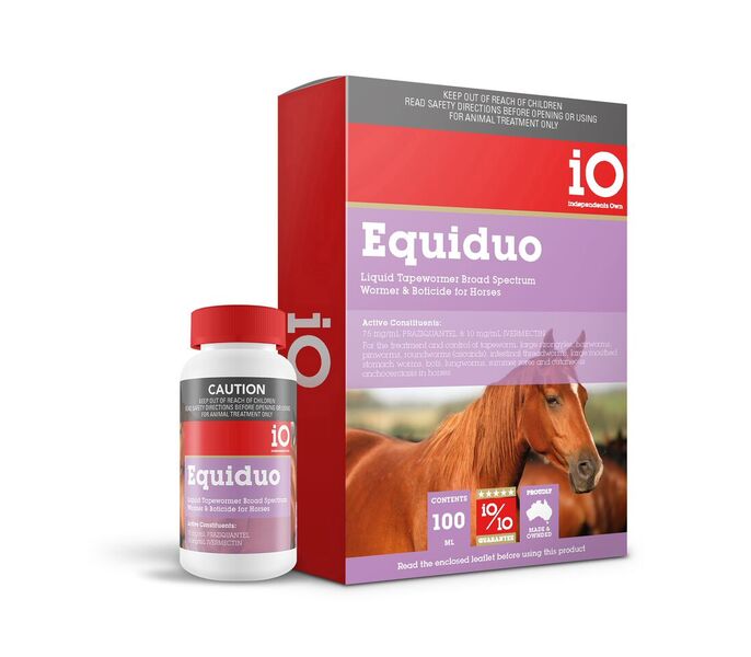 iO Equiduo Liquid Wormer
