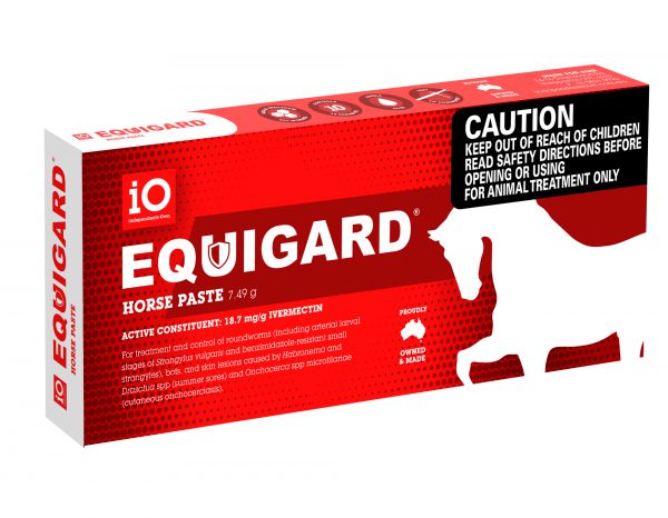 iO Equigard Horse Paste Wormer Red - Bucket x60