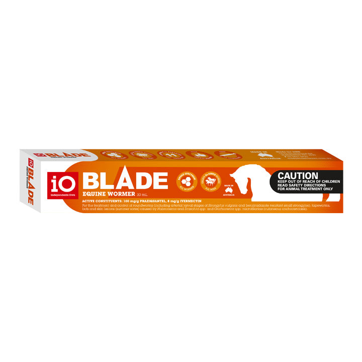 iO Blade Equine Wormer Paste