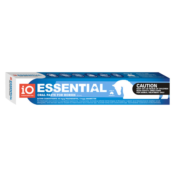 iO Essential Wormer Paste - Boxed