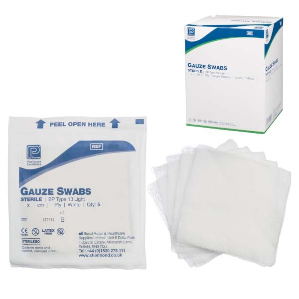 Gauze Swabs 10 X 10 cm