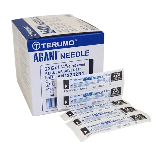 Terumo Needles 22g X 1 1/4