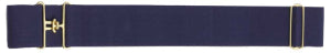 Surcingle Rug Elastic Brass Fitting Navy